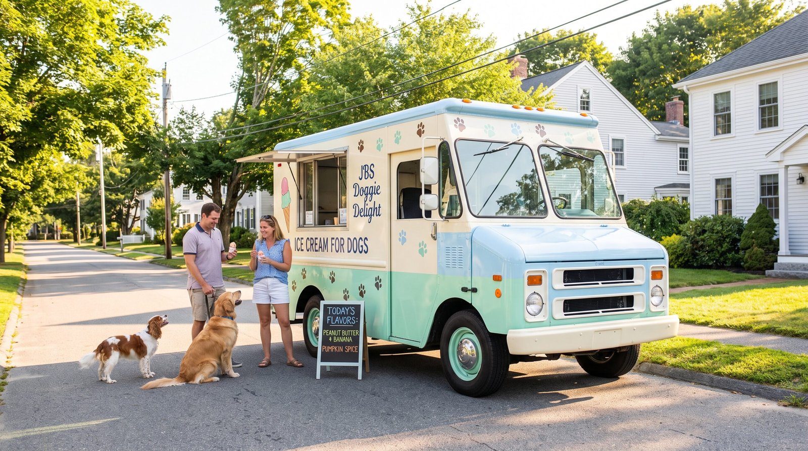 jbs doggie delight ice cream truck norwell ma