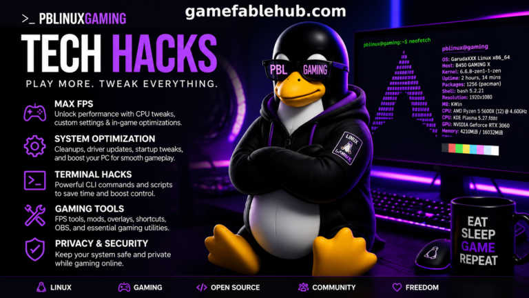tech hacks pblinuxgaming