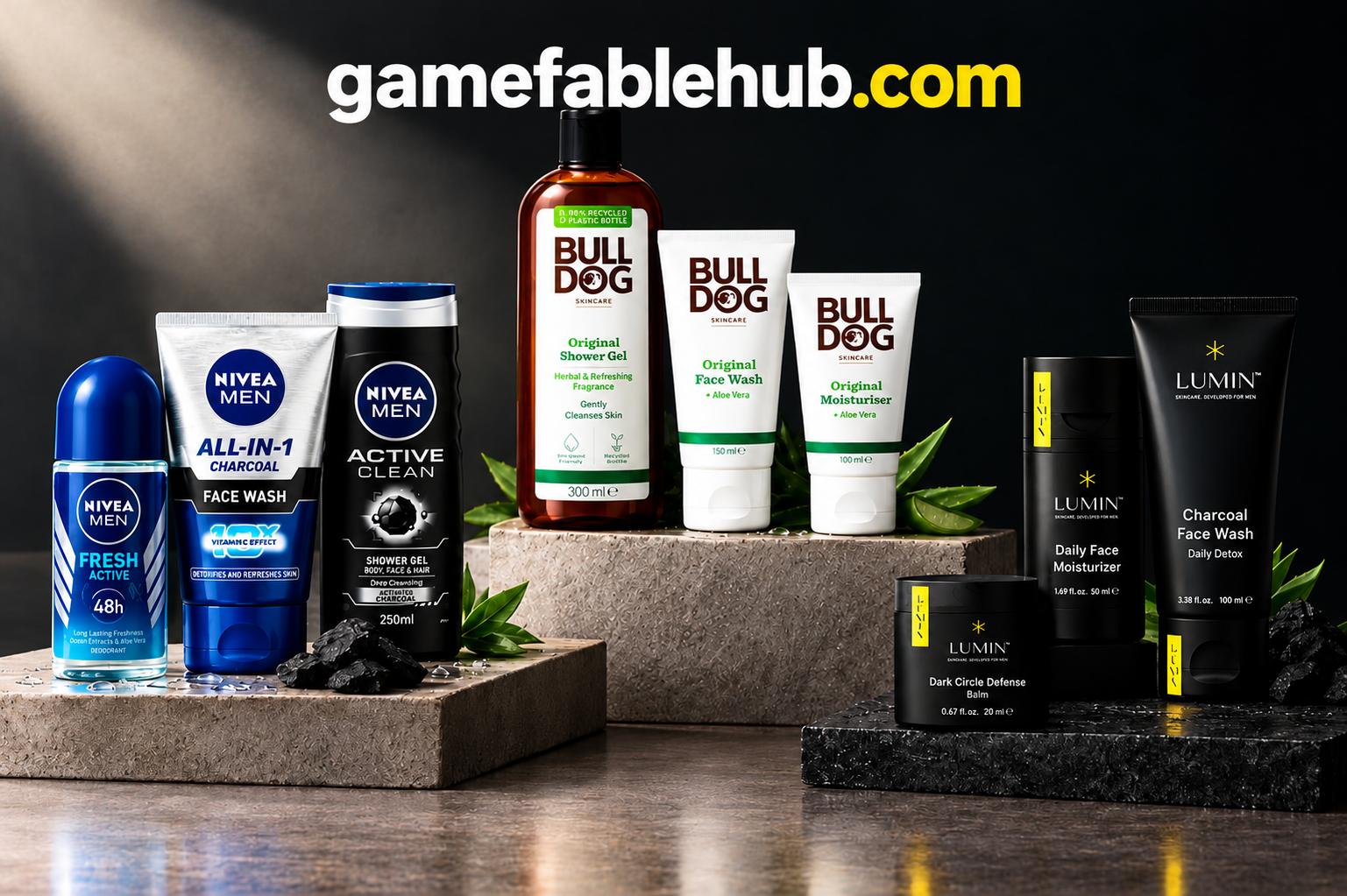 i am a genz man. how does the nivea men line stack up against bulldog or lumin?