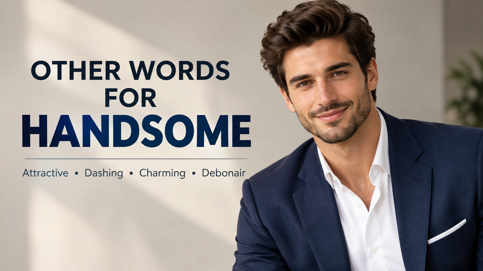 other words for handsome