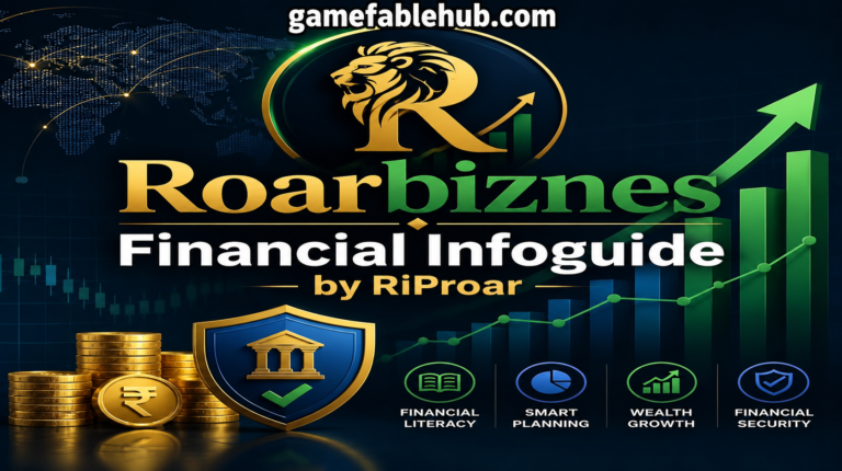 roarbiznes financial infoguide by riproar