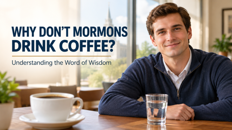 why don't mormons drink coffee